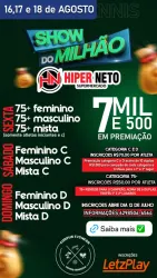 SHOW DO MILHÃO HIPER NETO  - MASCULINO D