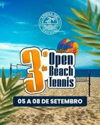 3º OPEN DE BEACH TENNIS - ARENA 021 - "CATEGORIA ""A"" - MASCULINA"