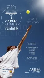 Copa "CARMO CLÍNICA" de Tênis  - DUPLAS 4ª CLASSE