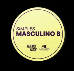 RESENHA BEACH CATEGORIA SIMPLES - SIMPLES MASCULINA OURO