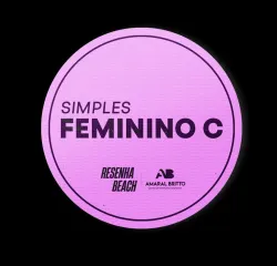 RESENHA BEACH CATEGORIA SIMPLES - SIMPLES FEMININA PRATA