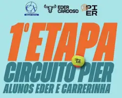 1° Etapa do Circuito PIER - Alunos Eder e Carrerinha - Masculina D