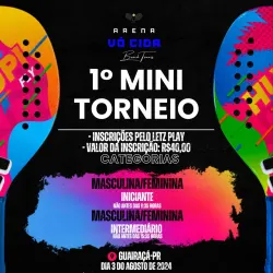 1º Mini torneio Arena Vó Cida - Feminina Iniciante