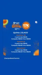 5º OPEN ACQUA BEACH - MASCULINA D