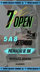 7º Open 3L de Beach Tennis (Uberlândia - MG) - Dupla Masculino C