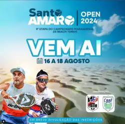 CBBT100 / FBTM100 - Santo Amaro OPEN de Beach Tennis 2024 - AMADOR - Dupla Masculina D