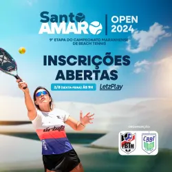 CBBT100/FBTM100 - Santo Amaro OPEN de Beach Tennis 2024 - PROFISSIONAL - Dupla Masculina Profissional