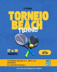 CIRCUITO INTERNO DE BEACH TENNIS - 5° ETAPA - MISTO C