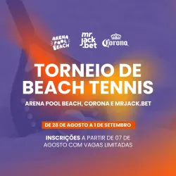 ETAPA POOL100 DE BEACH TENNIS -ARENA POOL BEACH - CORONA - MRJACK.BET RANKING 2024/2025