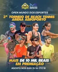 3º TORNEIO DE BEACH TÊNNIS ARENA AEROPORTO MATUPÁ - FEM D 