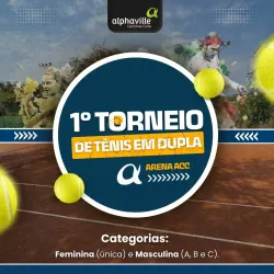 1º Torneio de Duplas de Tenis Arena ACC