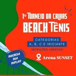 1 TORNEIO DR CALHAS DE BEACH TENNIS - MISTA INICIANTE