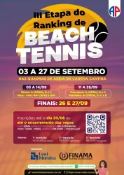 III Etapa do Ranking de Beach Tennis AP - MASCULINO C