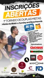 1° Torneio de Duplas Mistas dos grupos Mistão do Bideh e Sunday and Beachtennis. - Mistão Bideh e Sunday and Beachtennis