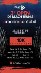 3º OPEN AMORIM CONTÁBIL DE BEACH TENNIS - PLAY SPORTS - Misto C