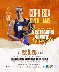 Copa Box de Beach Tennis - Categoria Iniciante - Mista Iniciante