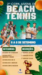 2º COPA JUVENIL DE BEACH TENNIS - MASC SUB23