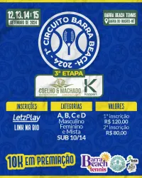 Circuito Barra Beach - 3ª Etapa - Coelho e Machado Agropecuária  - Mista C