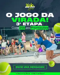 2º Torneio de Beach Tennis Go Fit 200k - 3ª Etapa 25k