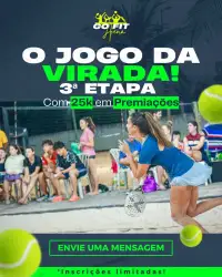 2º Torneio de Beach Tennis Go Fit 200k - 3ª Etapa 25k - MASCULINA C