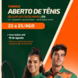TORNEIO ABERTO DE DUPLAS ESCOLHIDAS DE TÊNIS CTC 2024 - 2ª Classe Mista