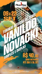 TORNEIO INTERNO DE TÊNIS VANILDO NOVACKI  - 3ªClasse  - Tênis 