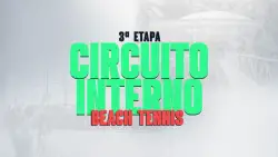 Torneio Interno de Beach Tennis 2024 - 3° Etapa - Duplas Masculinas D