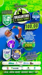 CBBT100 - 1º TORNEIO BRAGANTINO DE BEACH TENNIS - Dupla Feminina C