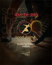 3º Sport Forma Open de Tênis - 1ª CLASSE