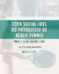 1ª Copa Social Joel do Patrocínio de Beach Tennis - Masculina C/B