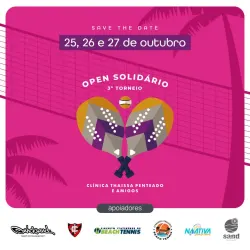 CIRCUITO ITATIBENSE DE BEACH TENNIS/ 3 OPEN SOLIDÁRIO DRA THAISSA PENTEADO  - Masculino B
