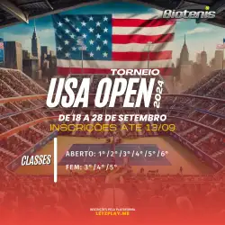 GRAND SLAM BIOTENIS - ETAPA USA - 5Âª CLASSE