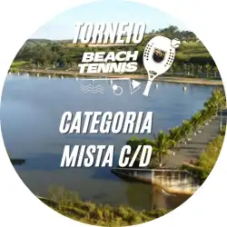1º TORNEIO DE BEACH TENNIS PARQUE AQUÁTICO  - CATEGORIA MISTA D/C