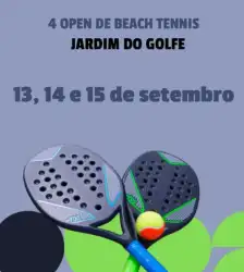 4° OPEN JARDIM DO GOLFE  - Categoria Sub 14 Livre
