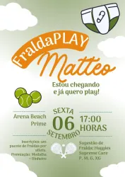 FRALDAPLAY DO MATTEO - Masculino Sorteado