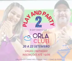 2º Orla Play and Party - Mista Iniciante