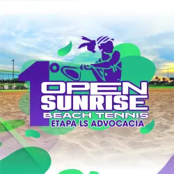 1 • Open Sunrise de Beach Tennis - LS Advocacia  - Mista D