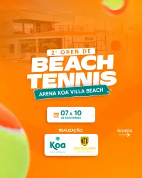2º OPEN ARENA KOA VILLA BEACH - SANTA INES/MA - MASCULINO (D)