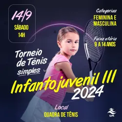 TORNEIO INFANTOJUVENIL III 2024 - CAT. SINNER