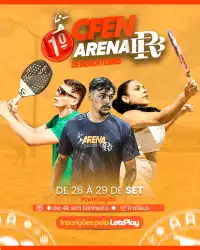 1º Open Arena RB de Beach Tennis - DUPLA MASCULINA D