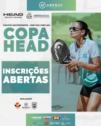 CBBT 200/FMBT 400 - COPA HEAD - ARENA 7 BH - Simples Masculina Profissional