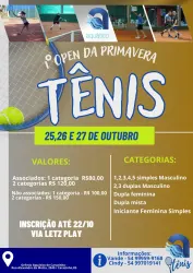 1º Open da Primavera - Dupla Mista