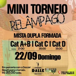 MINI TORNEIO RELAMPAGO  - MISTA D