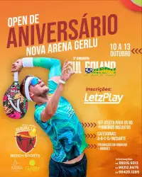 1° OPEN DE BEACH TENNIS NOVA ARENA GERLU, ETAPA CIRCUITO SUL GOIANO - Feminino A