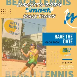 5ª ETAPA CIRCUITO 2024 SMASH DE BEACH TENNIS - ARENA BRISA - LORENA/SP - DUPLA MASCULINA PRO/A
