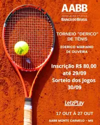Torneio “Derico” de Tênis