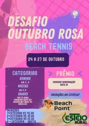 Desafio Outubro Rosa Beach Point   - Mista  D