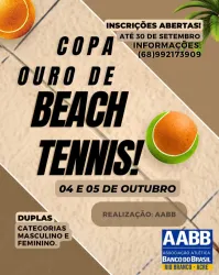 2° COPA OURO DE BEACH TENNIS AABB - MASCULINO