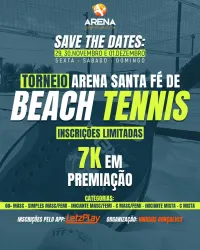 Torneio Arena Santa Fé De Beach Tennis - Masculino Iniciante