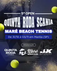 5º OPEN QUINTA RODA SCANIA MARÉ BEACH TENNIS - MASCULINA C